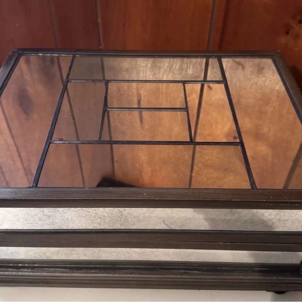 Uttermost Jewelry box mirrored Decorative Panel